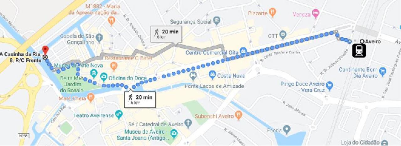 Apartmán A Casinha Da Ria Aveiro Exteriér fotografie
